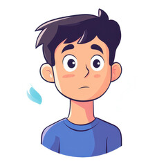 A sleek line icon depicting inefficiency, designed in a modern, playful cartoon style with vibrant textures.