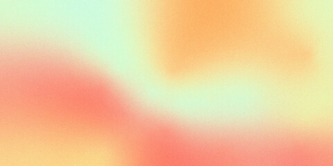 light green blue, yellow brown glowing grainy gradient background texture noise web page backgrounds. Unicorn color design. For Your Graphic Wallpaper, Cover Book, Banner. Vector Illustration. 