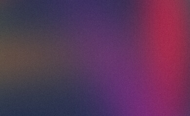 Vibrant pink magenta purple blue yellow color spots grainy gradient backdrop design background. Abstract soft colors gradient modern website header, web poster and banner