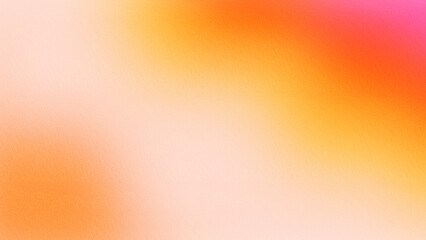 Abstract colorful gradient background with grainy noise texture