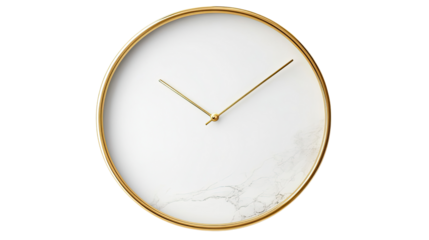 clock on a transparent background