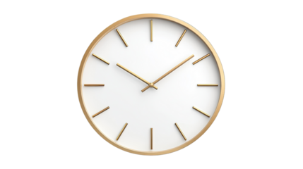 clock on a transparent background