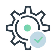 gear icon vector