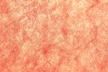 열정적이고 추상적인 빨간색 종이 질감