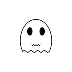 halloween smiley face on white