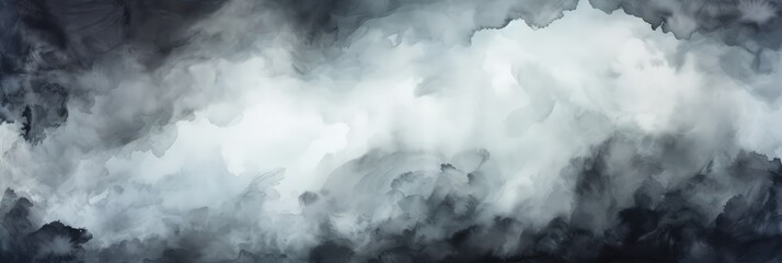 Obraz premium Abstract Watercolor Clouds