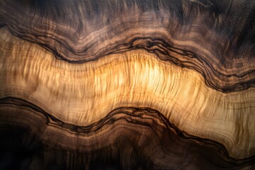 Close-Up of Luxurious Wooden Textures Background