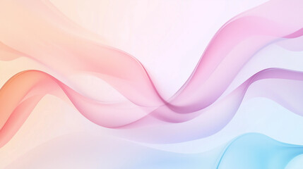 An abstract representation of a gradient sky blending hues of soft blue, lavender, and peach v3