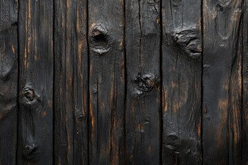 Fototapeta premium Dark wood texture background surface with old natural pattern, texture of retro plank wood use for background, poster, banner, with generative ai