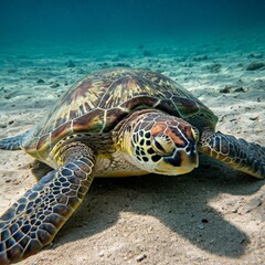 turtle on the beach