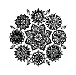 mandala-vector-silhouette-illustration-black 