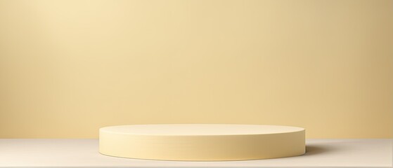 Minimalist Yellow Platform