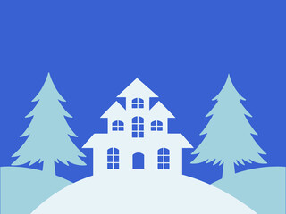 Obraz premium Christmas Day Decoration Background illustration