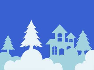 Merry Christmas Day Background illustration