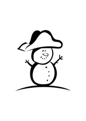 Schneemann 