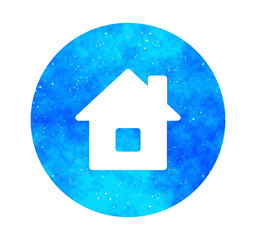 青い星空｜家アイコン