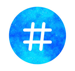 青い星空｜ハッシュタグ