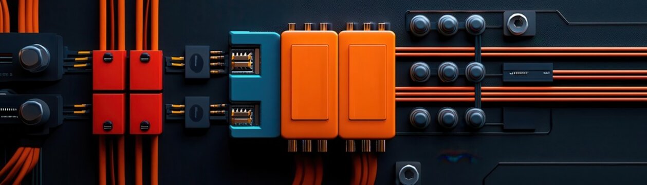 Parallel circuit with resistors, showing how current splits across branches, electrical circuits, parallel design