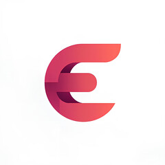 modern logo embodies the shape of the capital letter E