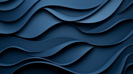 Fototapeta premium Matte dark navy background with minimal texture, evoking a deep and tranquil mood, perfect for modern designs