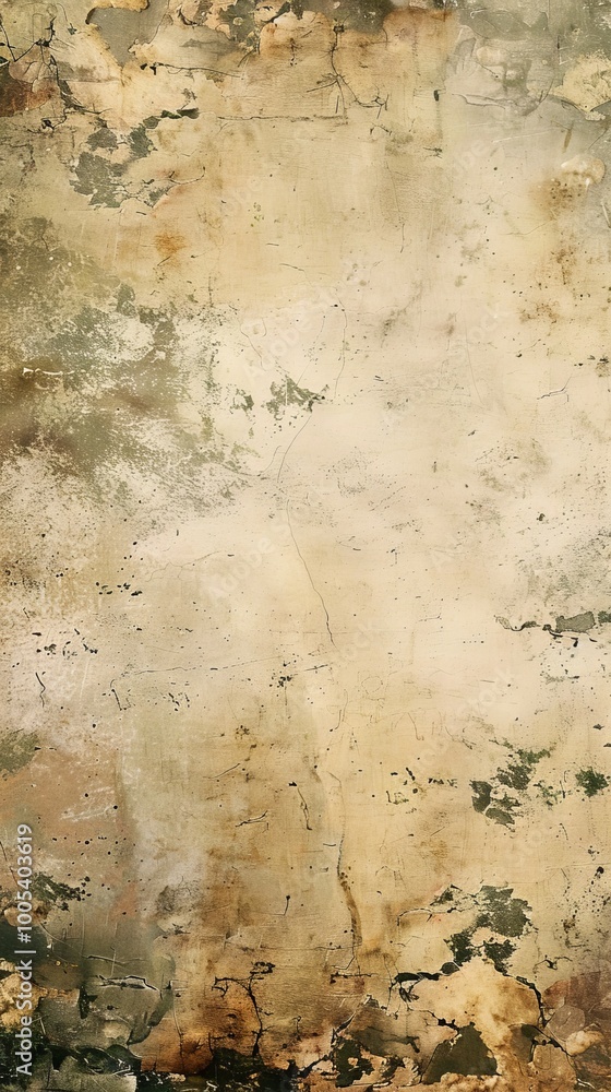 Aufkleber a high-resolution image of a vintage textured background with a weathered and aged surface in earthy