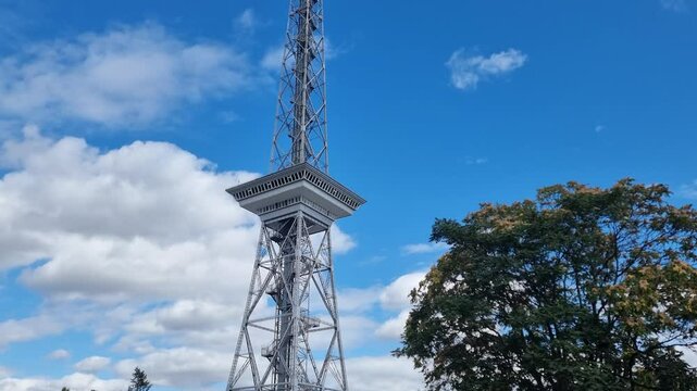 Berliner Funkturm, Berlin radio tower, broadcasting tower from 1928. Situated on Berlin trade fair.