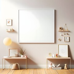an empty wall panel with a copy of the space for your information