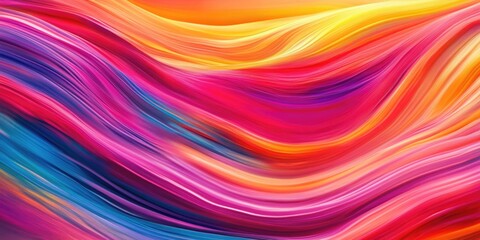 Obraz premium Abstract Wavy Lines Background