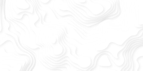 Colorful and white wave. Abstract paper cut.  Abstract colorful waves. Wavy banners. 