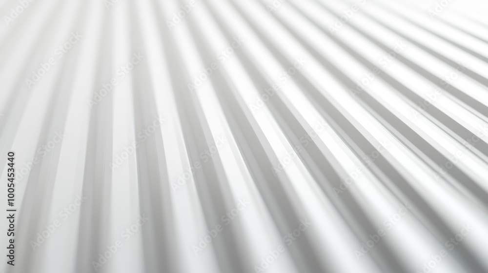 Poster close-up of a textured white surface with parallel lines creating a modern aesthetic.