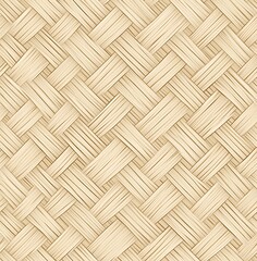 A seamless pattern of bamboo slats