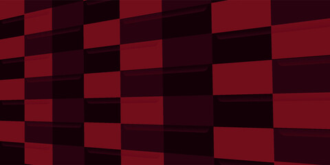 Red lines with black architecture background futuristic concept vector illustration minimal smooth design.