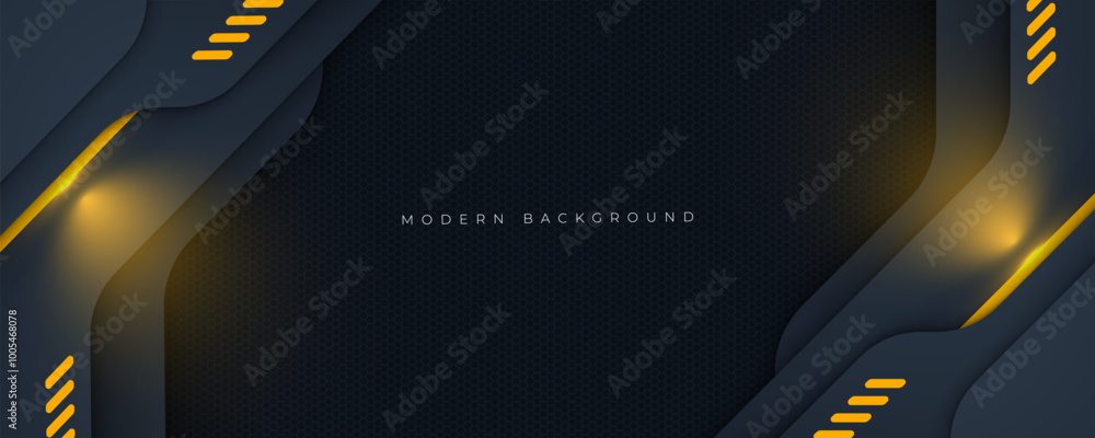 Aufkleber modern overlapping background with color light decorative design vector