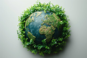 World environment and Earth Day concept with eco friendly enviroment.