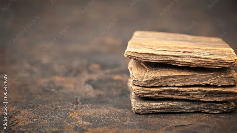 Aufkleber weathered rocks with unique textures and patterns