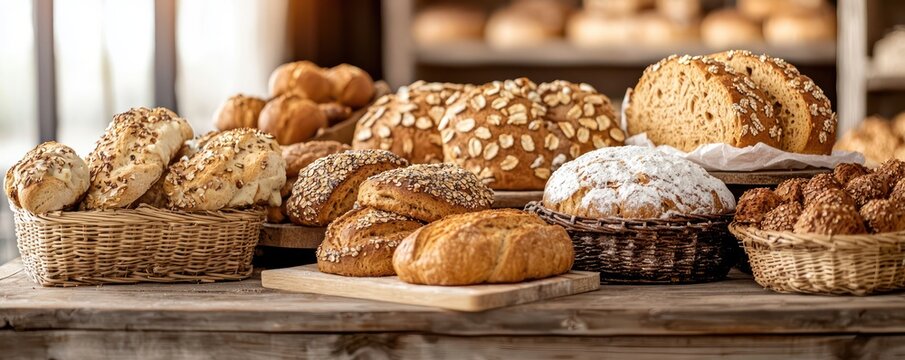 An environmentally friendly bakery using locally sourced organic ingredients, energy-efficient ovens, and compostable packaging