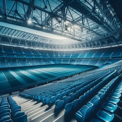 Fototapeta premium seats in a stadium