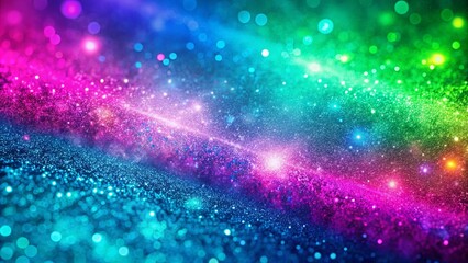 Cosmic Glitter Swirl, a Symphony of Color and Light