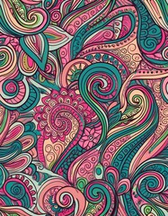 An abstract and captivating image with swirling patterns and vibrant colors, perfect for inspiring creativity