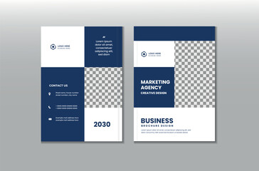 Brochure cover or Annual report and booklet cover design 