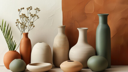 Abstract Organic Shapes: A Fusion of Nature and Art