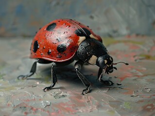 Ladybug Close-Up: A Macro Photography Masterpiece