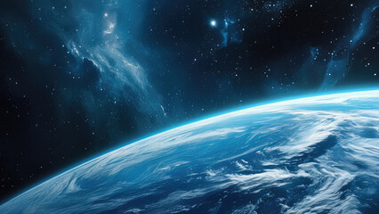 Earth from Space: A Beautiful Blue Marble