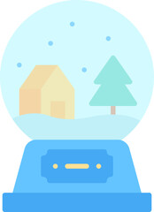 Snow globe icon