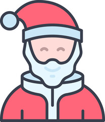 Santa claus icon