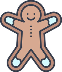 Ginger bread icon