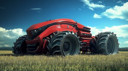 Obraz premium Robotics in agriculture