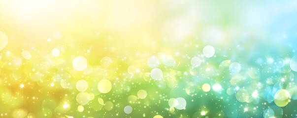 Fototapeta premium Abstract Background with Bokeh Lights