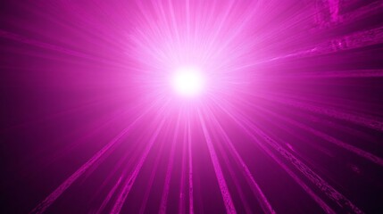 Abstract pink and white light radiating outwards from the center of the image.