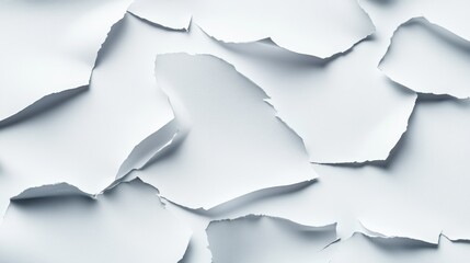 Torn paper edge revealing a hidden layer underneath, creating a dynamic and intriguing visual